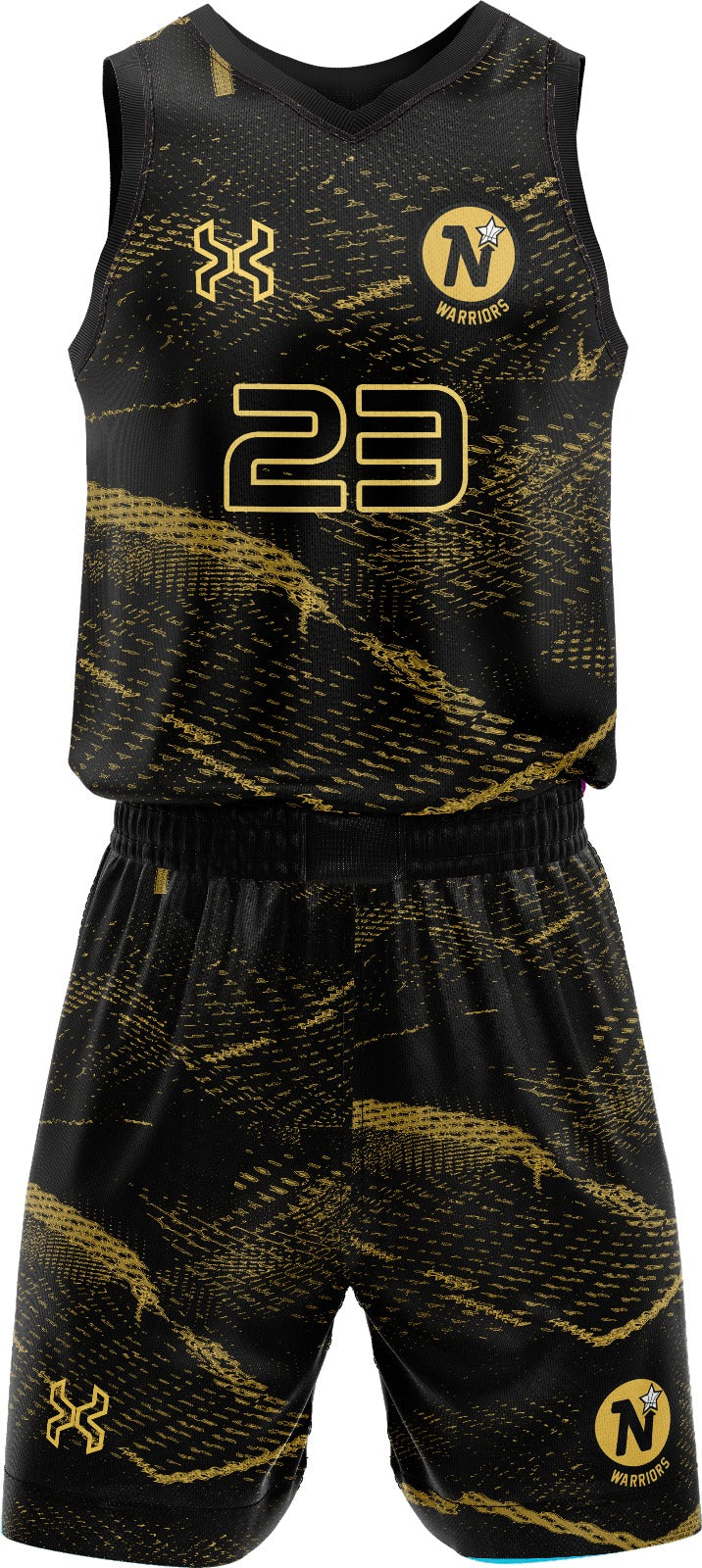 North Star Basketball Training Vest and Shorts KIDS