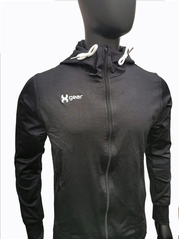 Apex Zip Hoodie - Black
