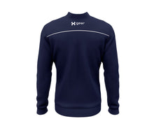 Load image into Gallery viewer, 1/4 Zip - Navy with White Trim
