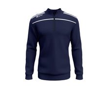 Load image into Gallery viewer, 1/4 Zip - Navy with White Trim
