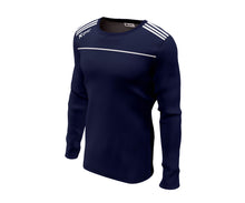 Load image into Gallery viewer, Sweatshirt - Navy with White Trim
